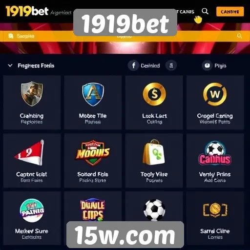 Análise das funcionalidades do site de jogos 1919bet