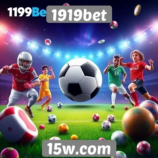 Variedade de jogos disponíveis em 1919bet